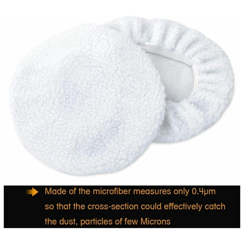 10 шт. 10-дюймовая Полировочная накладка на крышку автомобиля