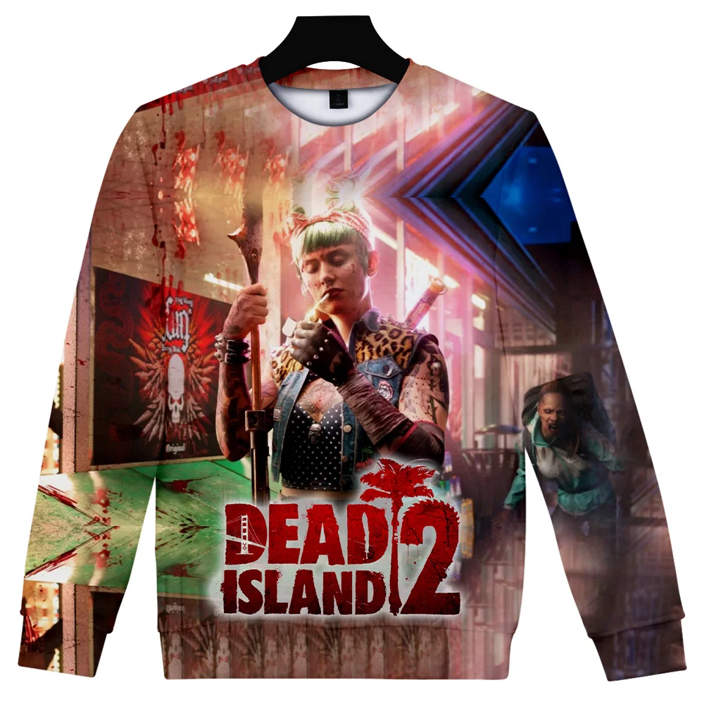 

Dead Island 2 3D Prints Crewneck Sweatshirt Women/Men Long Sleeve Sweatshirts Casual Streetwear Clothes
