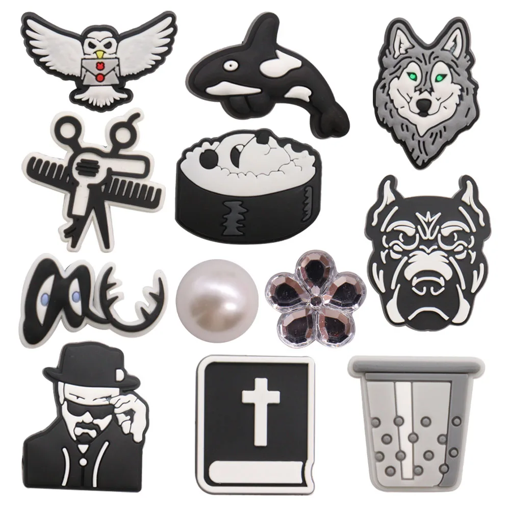 

1-12 шт., застежки для обуви, из ПВХ