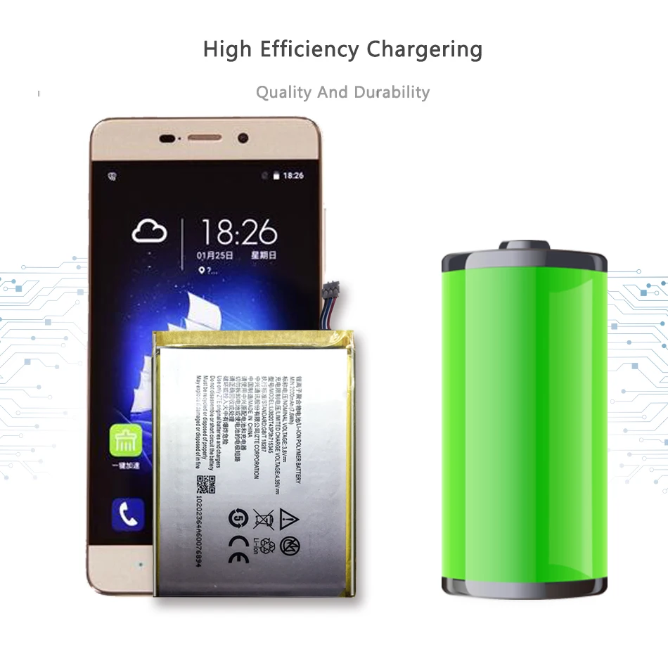 LI3823T43P3h715345 для ZTE Grand S Flex/для MF910 MF910S MF910L MF920 MF920S аккумулятор 2300 мАч |
