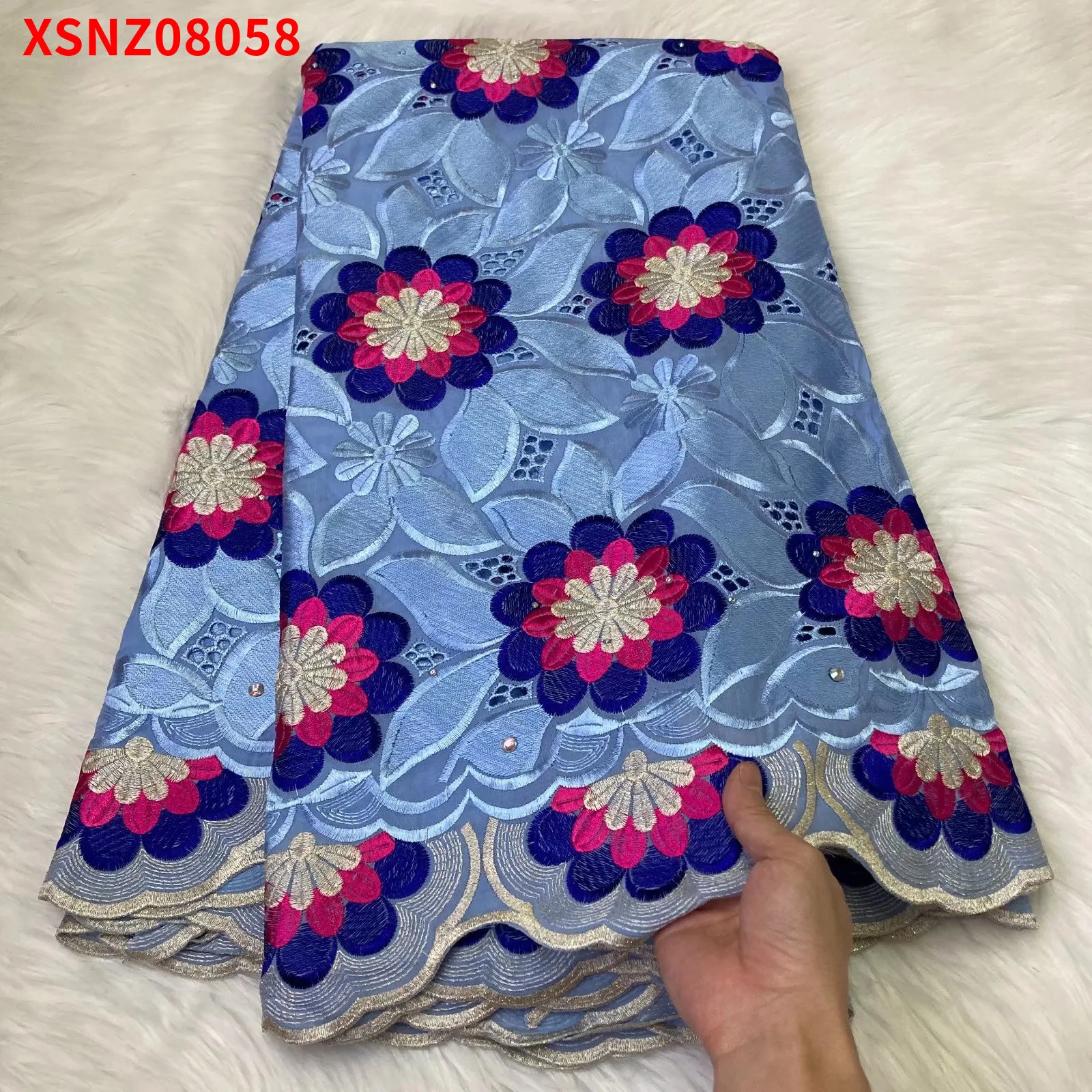 Африканская Анкара низкая цена кружевная ткань хлопок для женщин вечернее