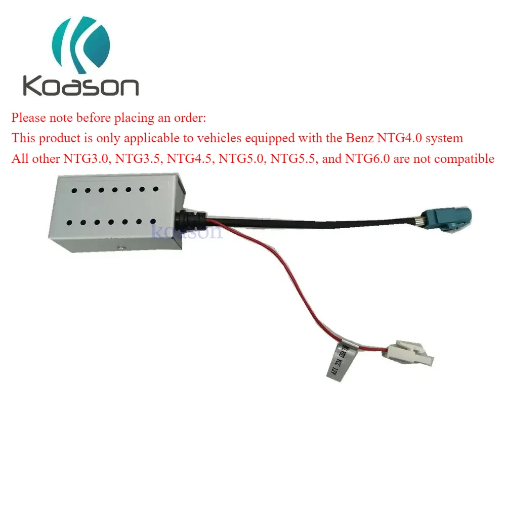 

Коробка переключателя сигнала LVDS только для BENZ NTG4.0, заводской 10-контактный разъем lvds для Android, 4-контактный разъем