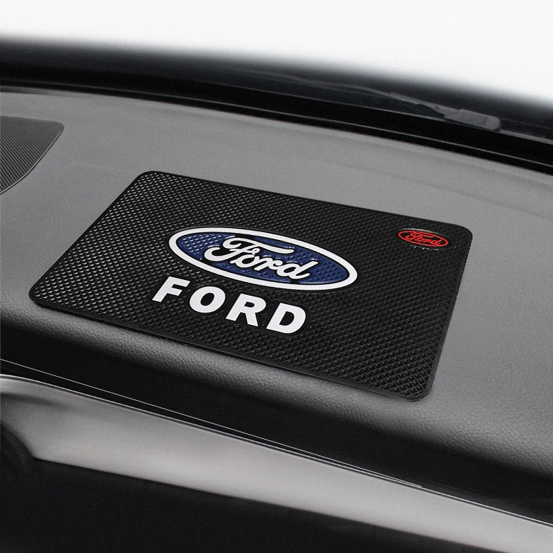 Автомобильный нескользящий коврик из ПВХ для приборной панели телефона