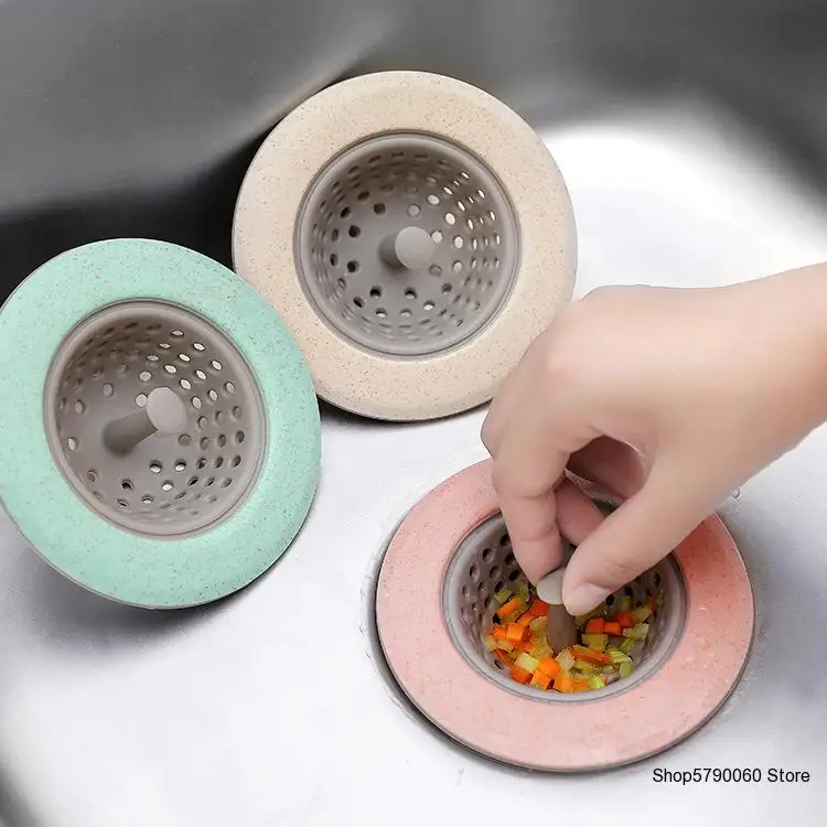

Силиконовое ситечко для кухонной раковины из пшеничной соломы