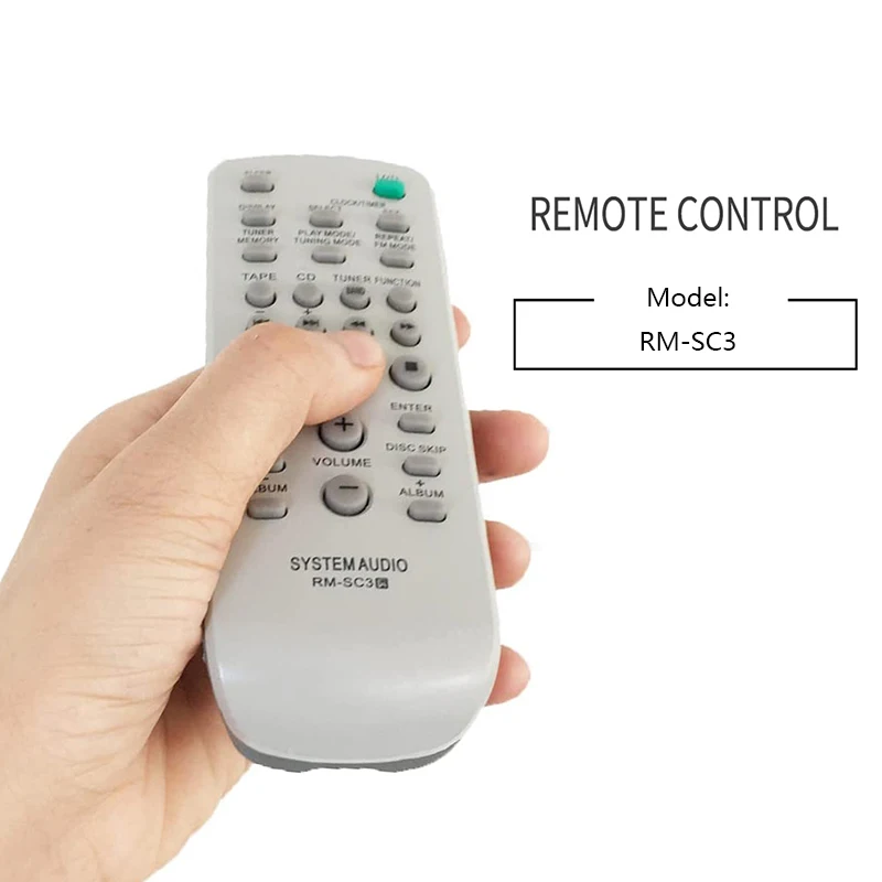 

RM-SC3 NEW remote for RM-SC30 RM-SC31RM-SC50 RM-SC55 For SONY CD HIFI System Audio MHC-RG222 MHC-RG221 MHC-RG222 MHC-RG121