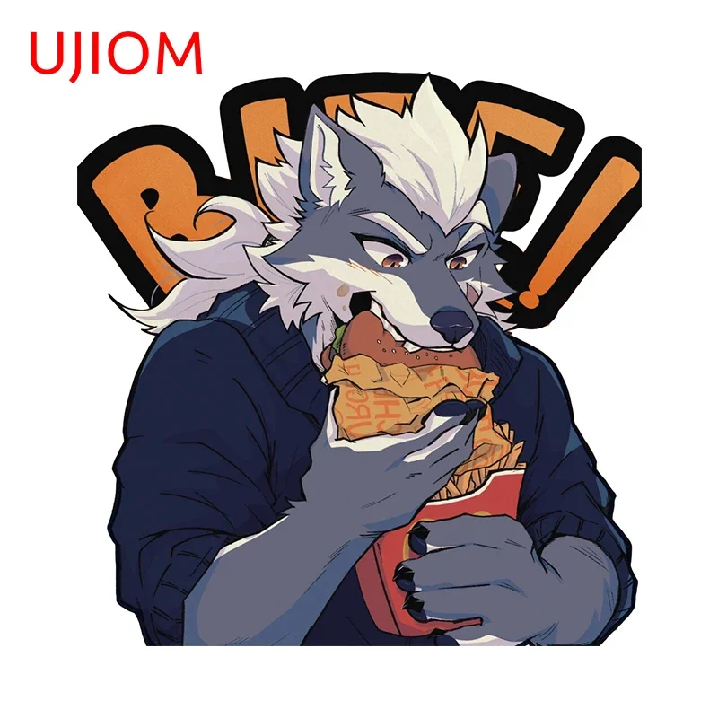 

Наклейки UJIOM Cool Furry Dog Man Anime