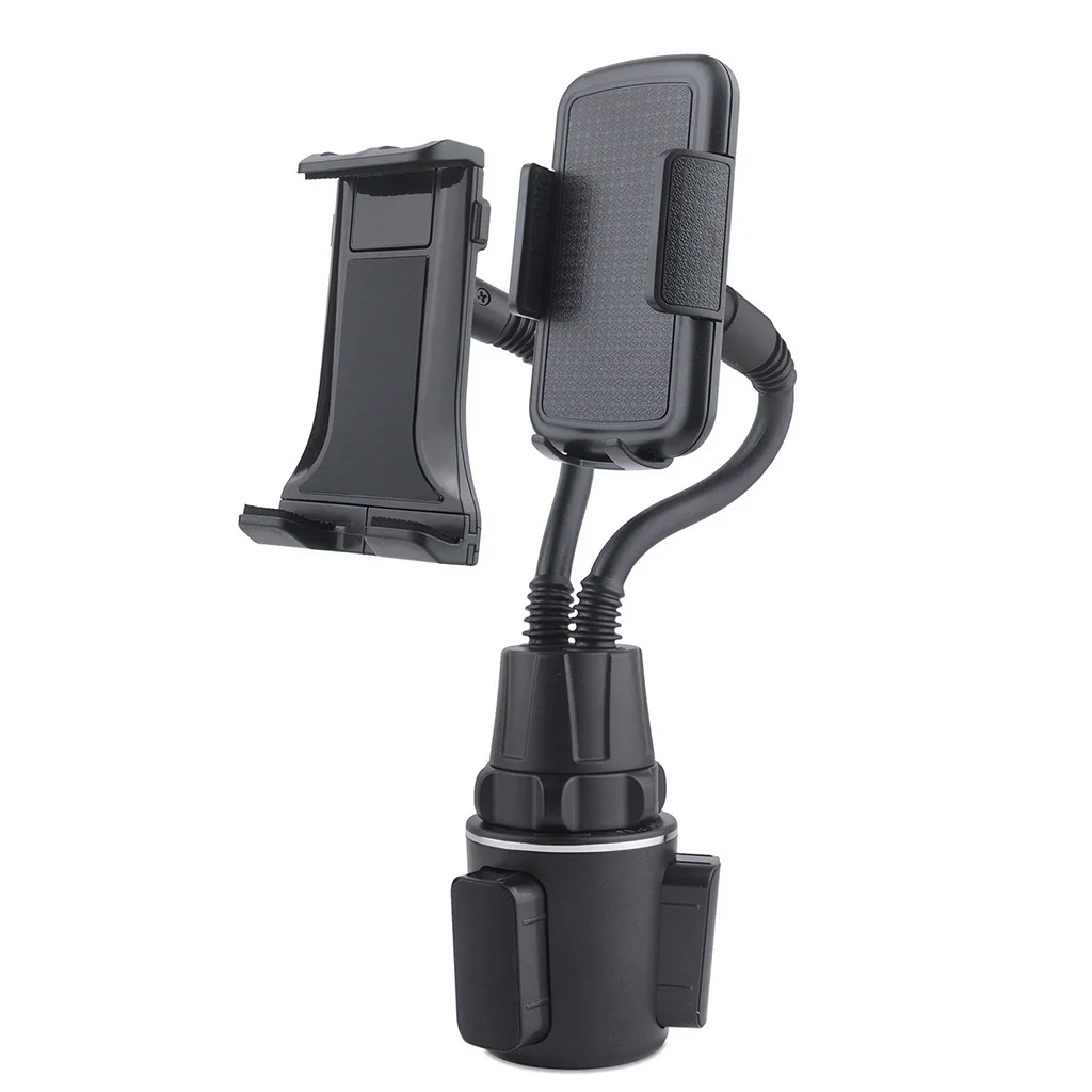 brand new 360 degree car cup holder mobile phone mount adjustable angle height stand for smart phone 3 5 6 7 cellphone free global shipping