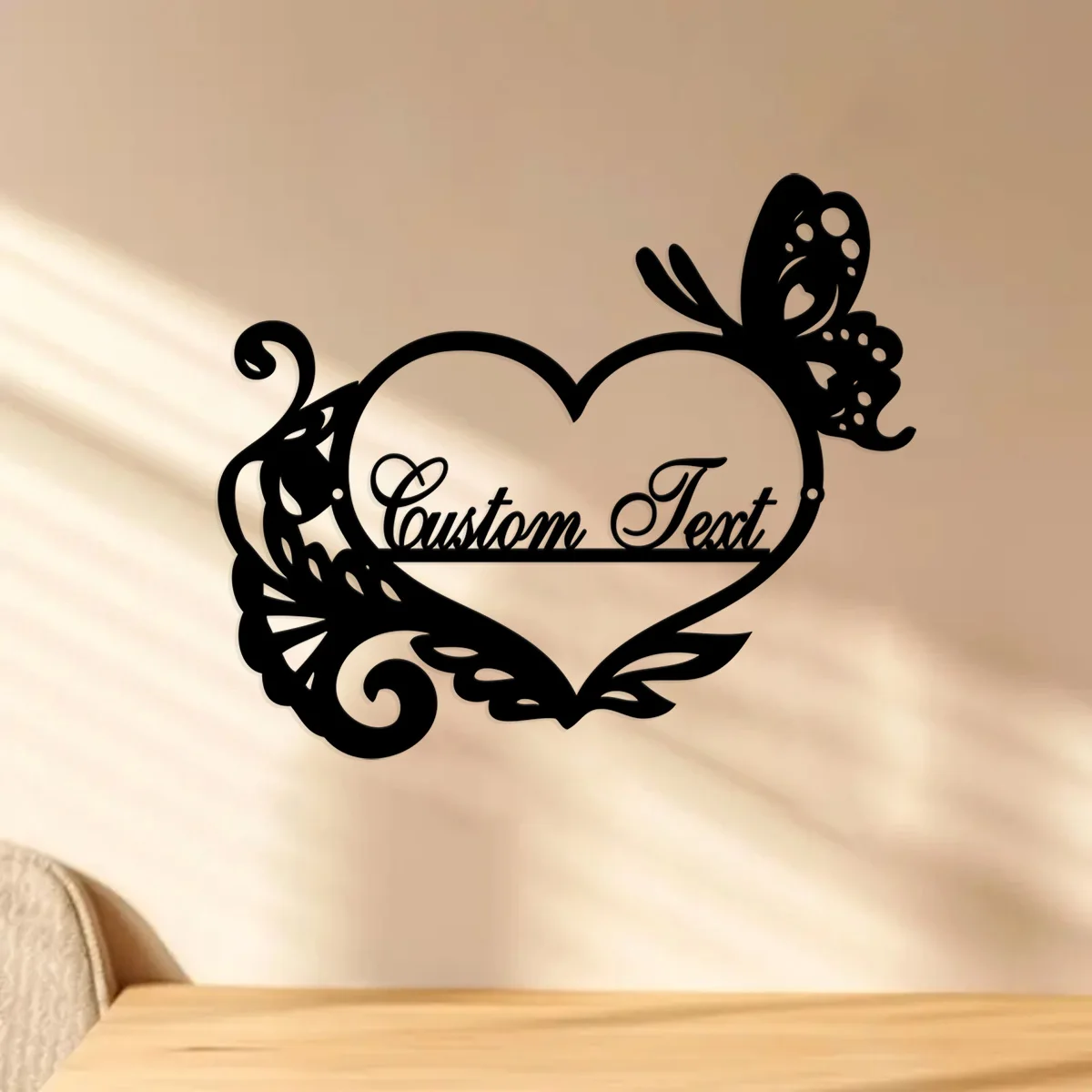 Металлическая именная табличка для девочки