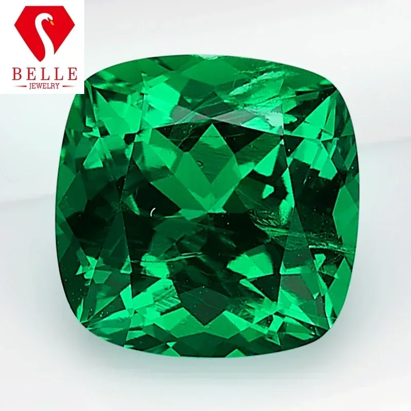 Бриллиантовая подушка HP Лидер продаж натуральный изумрудный муассанит