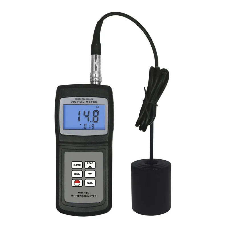 

Hot-sell Portable Whiteness Meter Tester WM-106 For Textile Orinting And Dyeing, Paint, Rice ,Flour,Paper,Ceramics PLS-WM-106