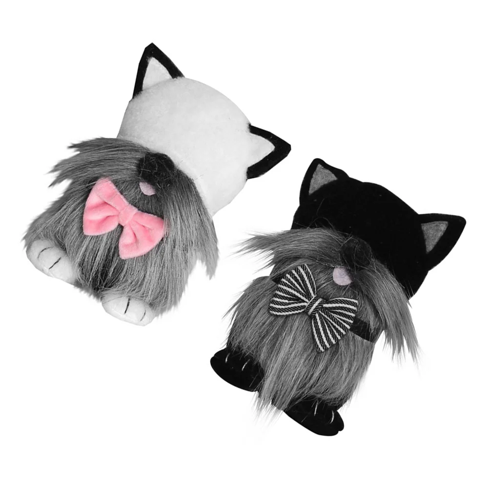 2 шт. фигурка кошки подарок Пасхальный Tomte гном детская комната мягкая игрушка