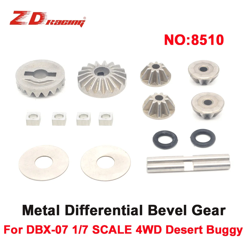 

ZD Racing Metal Differential Umbrella Gear Differential Bevel Gear for 1/7 EX-07 EX07 DBX-07 MX-07 RC Desert Buggy Car