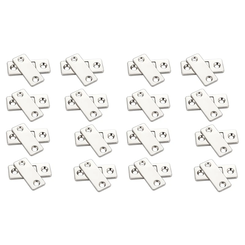 

16 Sets Of Ultra-Thin Strong Magnetic Door Closers Cabinet Door Hasp Latch Latch Furniture Door Magnet Stop Cabinet