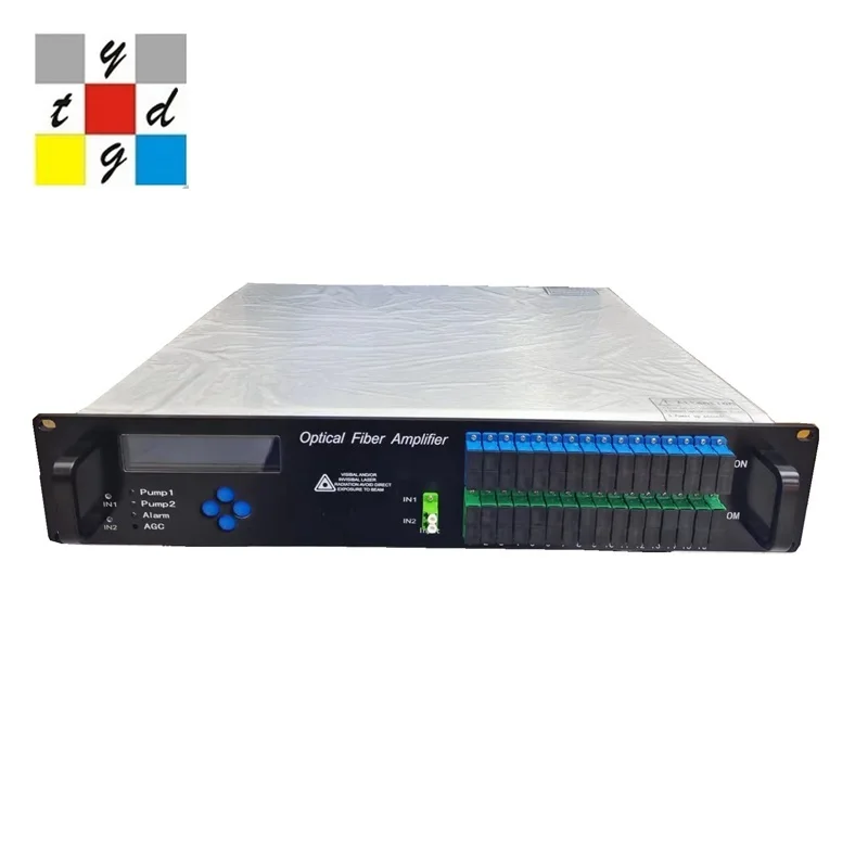 Заводская цена 2024 CATV 1550 нм EDFA 32 порта 22 дБм с усилителем WDM GPON OLT Networt PON amplifi catv