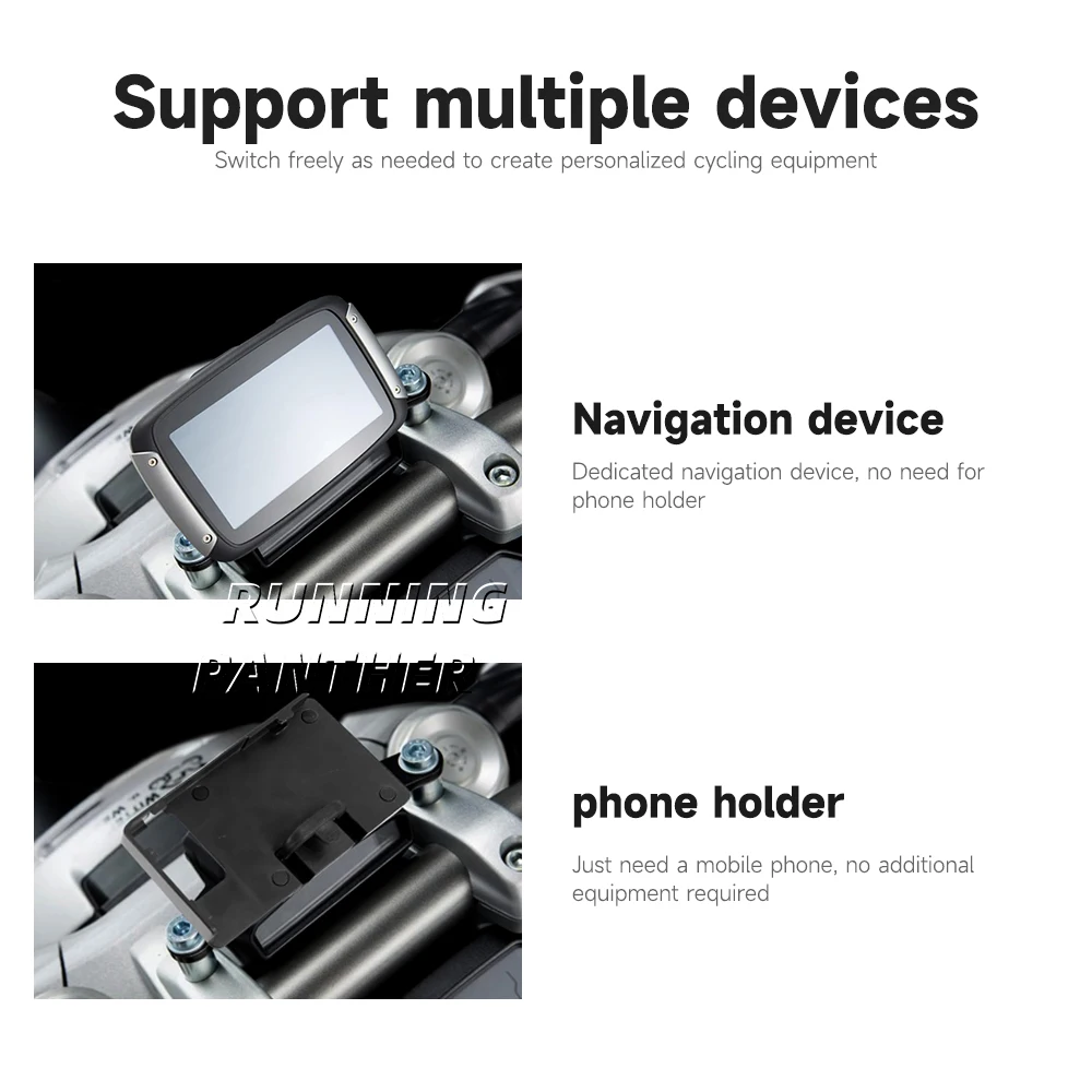 Аксессуары для мотоциклов GPS-крепление телефона навигационный кронштейн