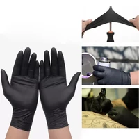 new 10pc nitrile disposable gloves waterproof powder free latex gloves for household kitchen laboratory cleaning gloves home