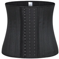 latex breathable corset waist trainer shaper waist slimming workout waist support air holes underbust faja deportiva mujer korse