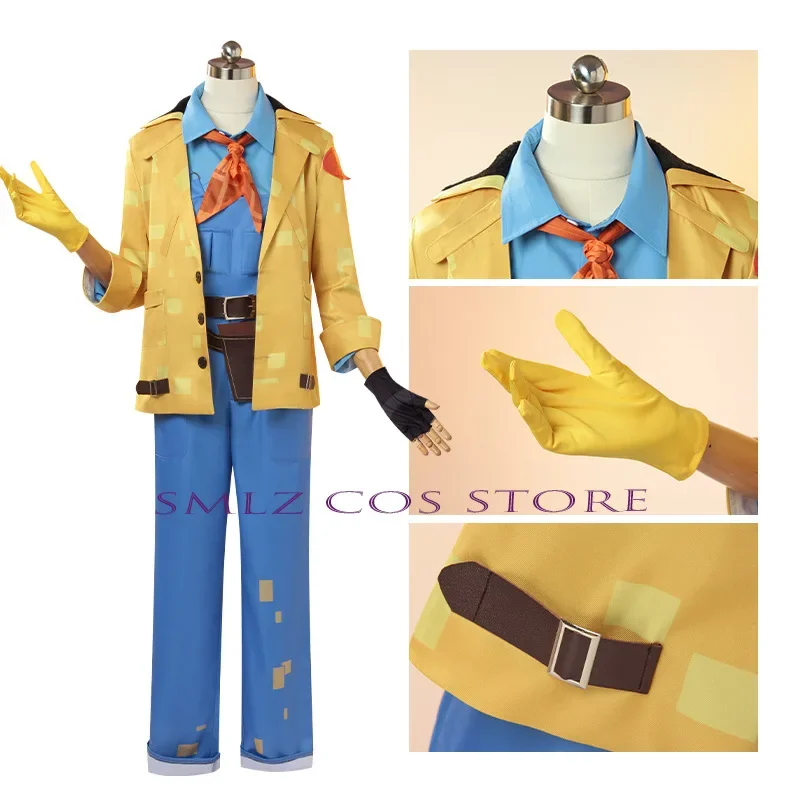 Флорэнский бренд косплей аниме игра Identity V костюм пожарного желтая вечерние