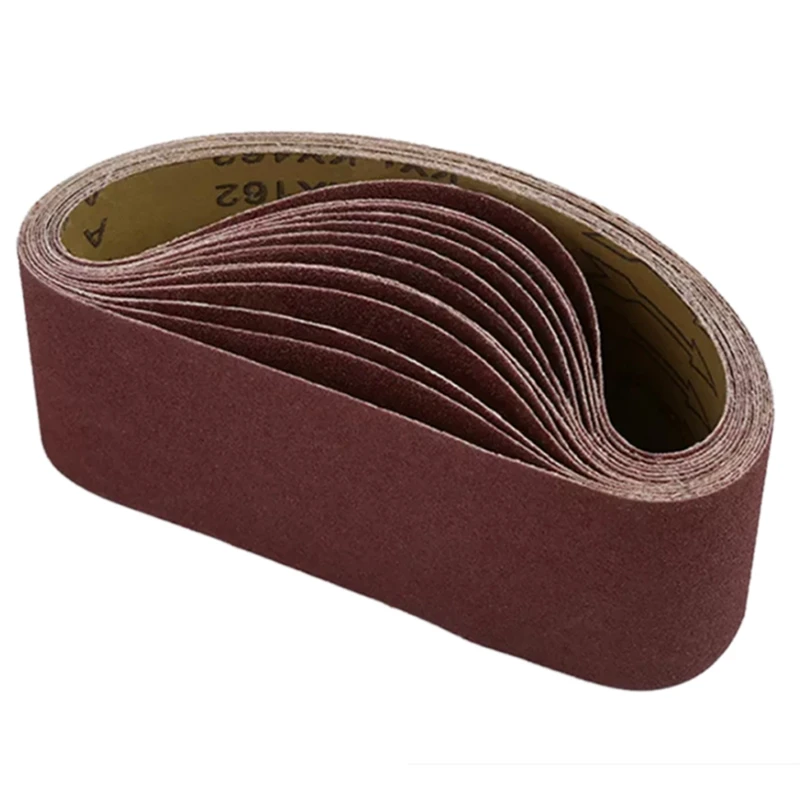 

10PCS Abrasive Tool 610X100mm Sanding Belts 240 Grits Sandpaper Abrasive Bands For Sander Power Rotary Tools