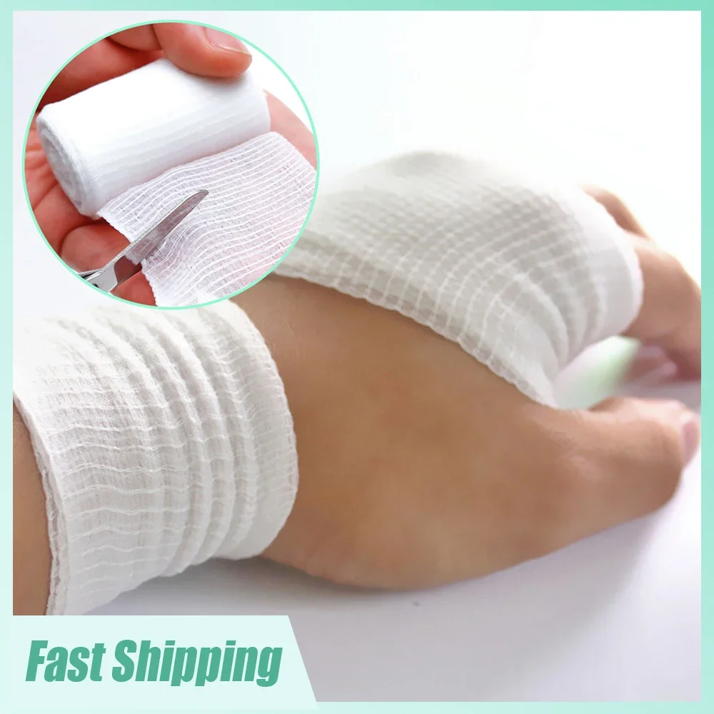 10 шт. медицинские эластичные бинты из ПБТ дышащие повязки для первой помощи