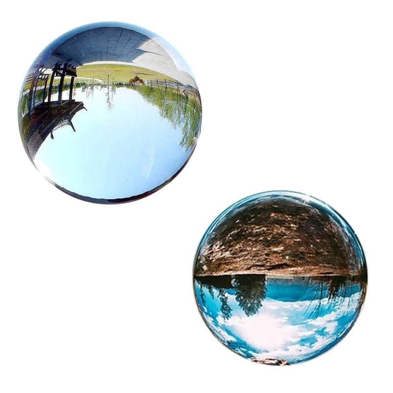 

Clear Glass Crystal Ball Healing Sphere Photography Props Gifts