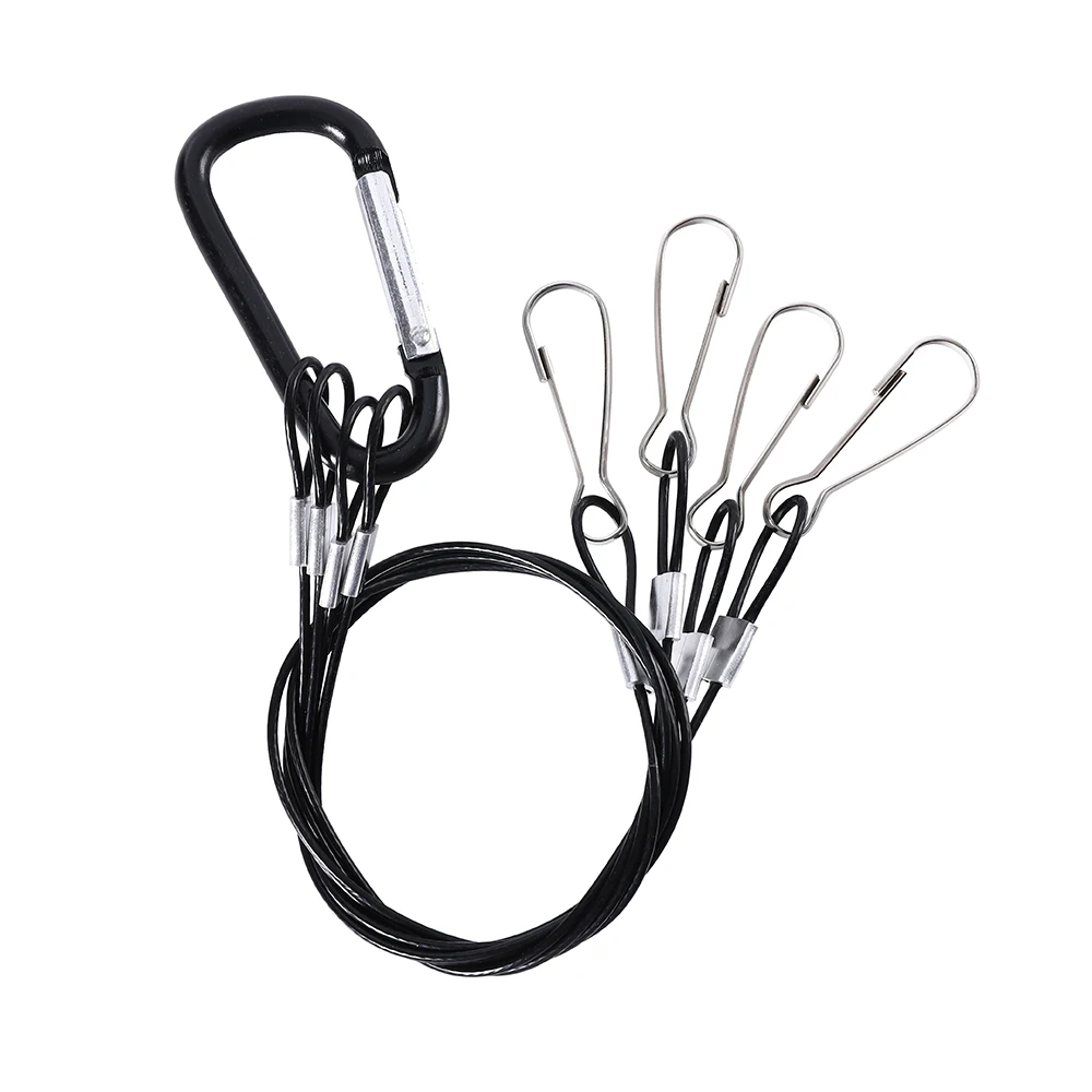 Suspension Kit Stainless Steel  Hanging Rope Hook  4 Legs Branch Length 35cm