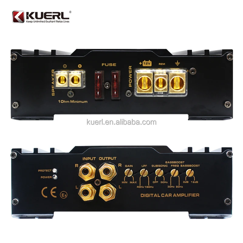 Горячий новый моноблок высокой мощности 12 В 1000 Вт класса D цифровой автомобильный
