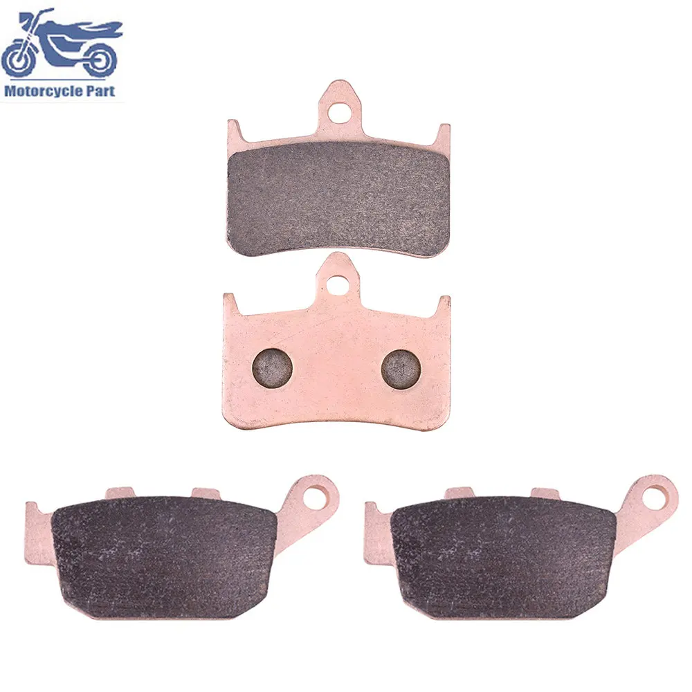 Комплект передних и задних тормозных колодок для мотоцикла HONDA CB250 CB250F Hornet NSR CB 250 NSR250 NSR250R NT400 NT650 Bros NC25 NT 400 650