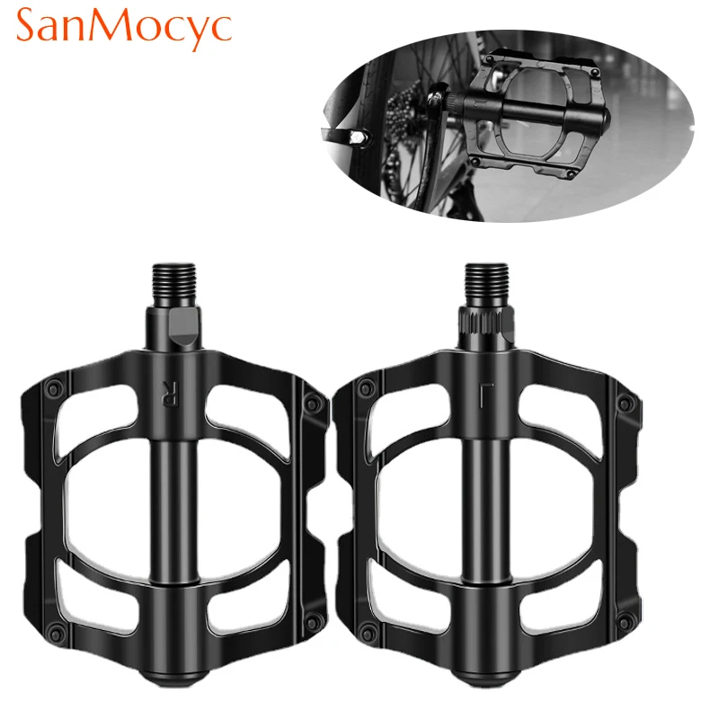 

Велосипедная педаль, Ультралегкая педаль из алюминиевого сплава с 2 подшипниками, уплотненные, запчасти для дорожного и горного велосипеда,...