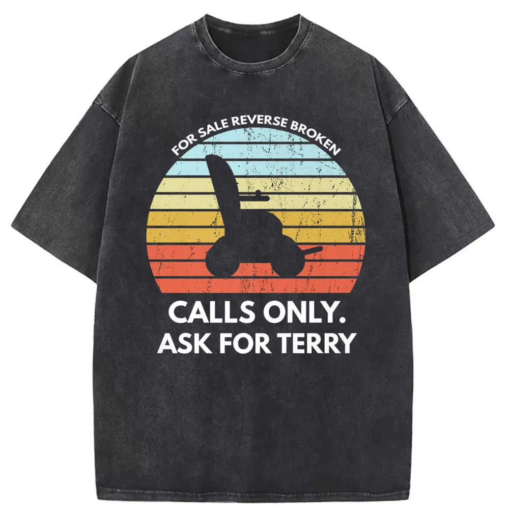 

Calls Only Ask For Terry Reverse Broken Men Retro T-shirts Summer Brand New Normal Long Sleeve Mens Sweatshirts Preppy Style