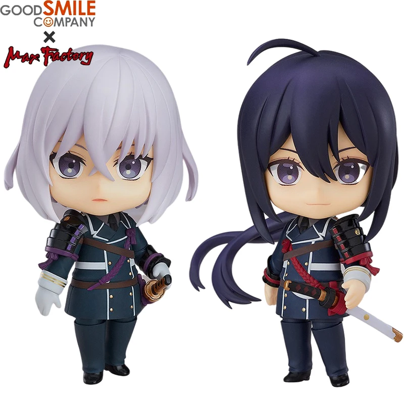 

100% Original Orange Rouge Nendoroid GSC 1015 Honebamitoushirou &GSC 1007 Namazuotoushirou Sword Dance Online Action Figure Toy