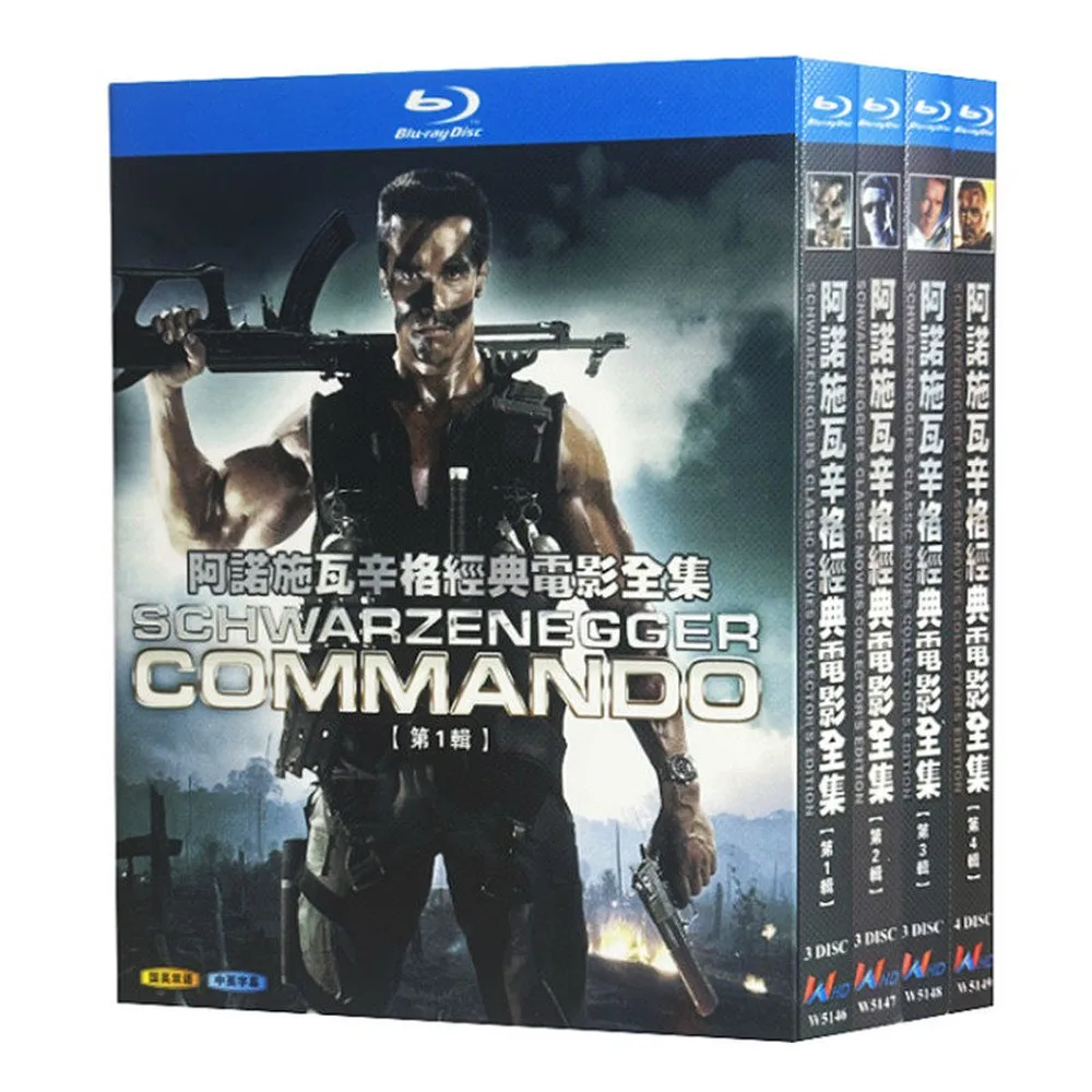 Фото Коллекционное издание Blu-ray Ultra HD: Арнольд Шварценеггер, 13-дисковый бокс-сет №5
