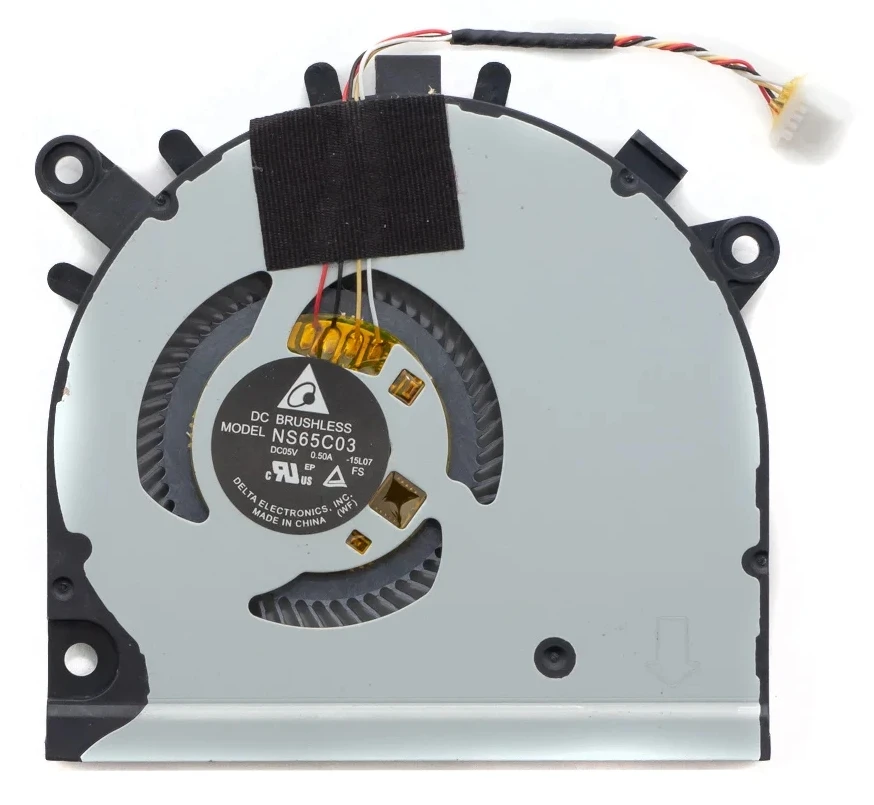 Вентилятор (кулер) для Acer Aspire R5-571T, R5-571TG, R5-571TG-78G8, R5-571TG-78G6, p/n: NS65C03-15L07, 13N1-01A0401 (4 pin)