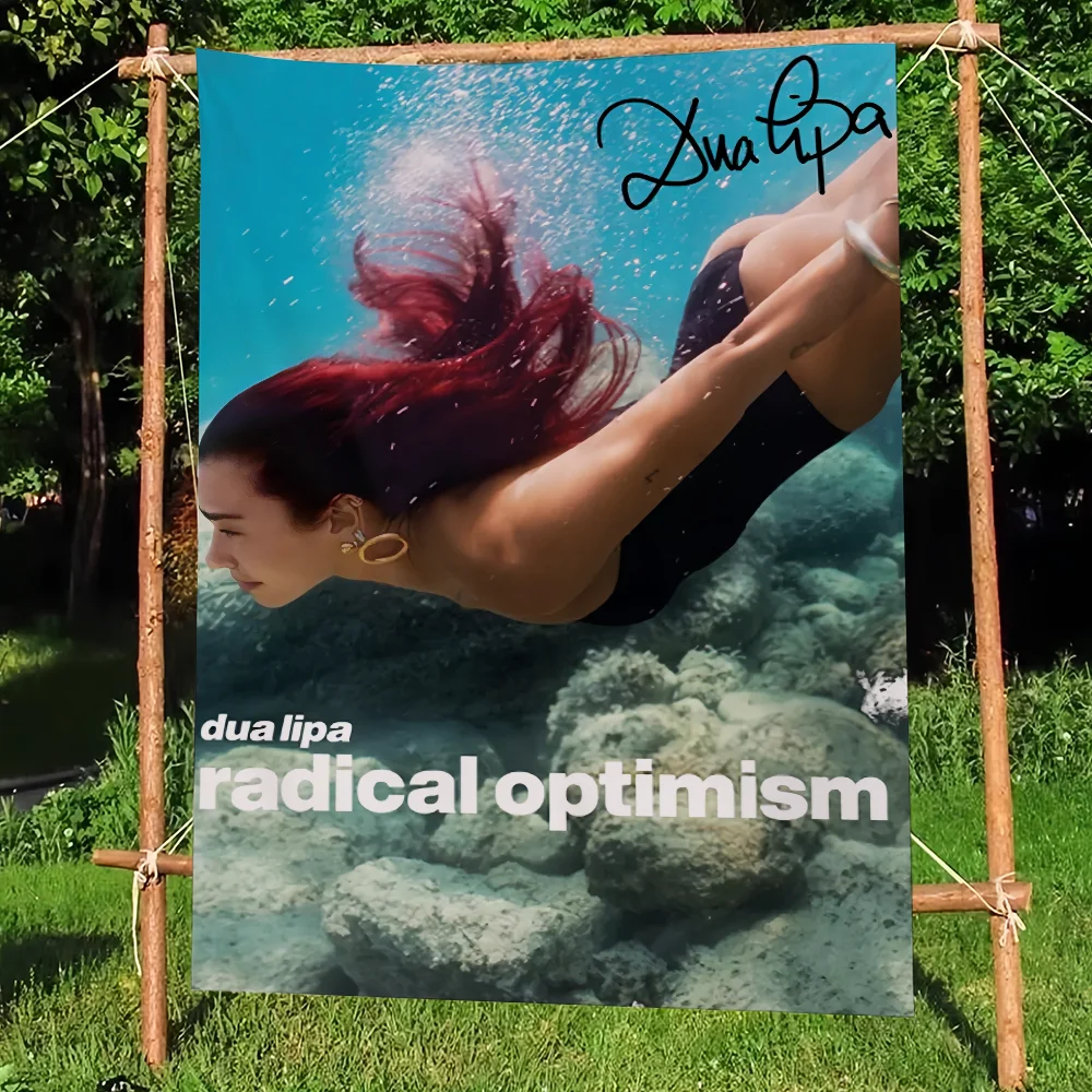 Певица Музыка Радикальный Оптимизм Флаг Для Гостиной Домашнее Общежитие Декор