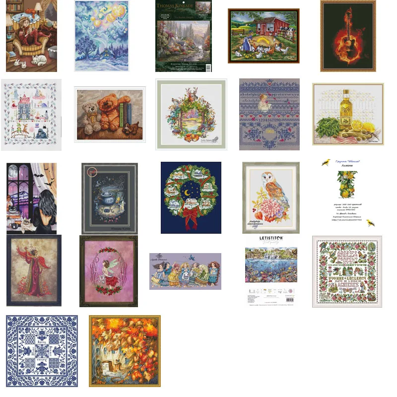 PDF по электронной почте продажа 5-79 Набор для вышивки крестиком электронная