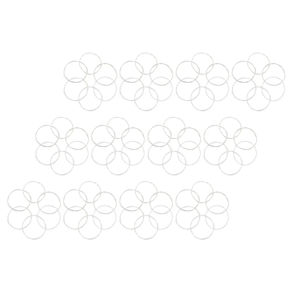 

100pcs Guitar Strings Replacement Universal Fork Guitar Nylon Strings Guitar Accessories(1-st Type)