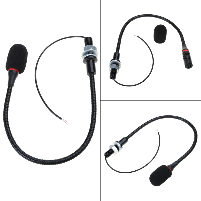 Высокая чувствительность -32дБ±3дБ металлический шланговый микрофон на гибкой