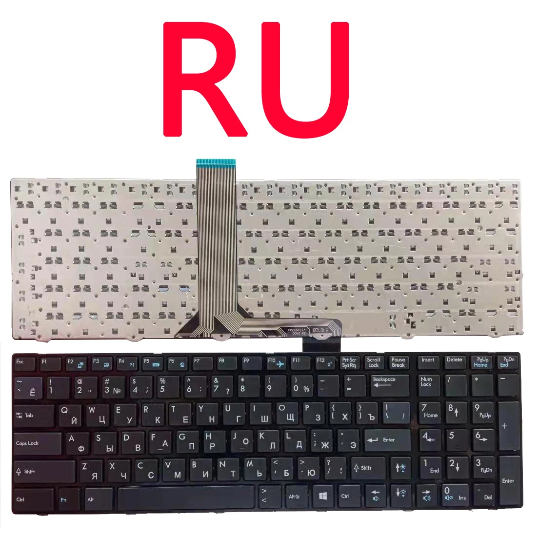 Новая русская клавиатура для ноутбука MSI GE60 GP60 GP70 GX60 CX70 GE70 MS-16GD V139922CK - купить по