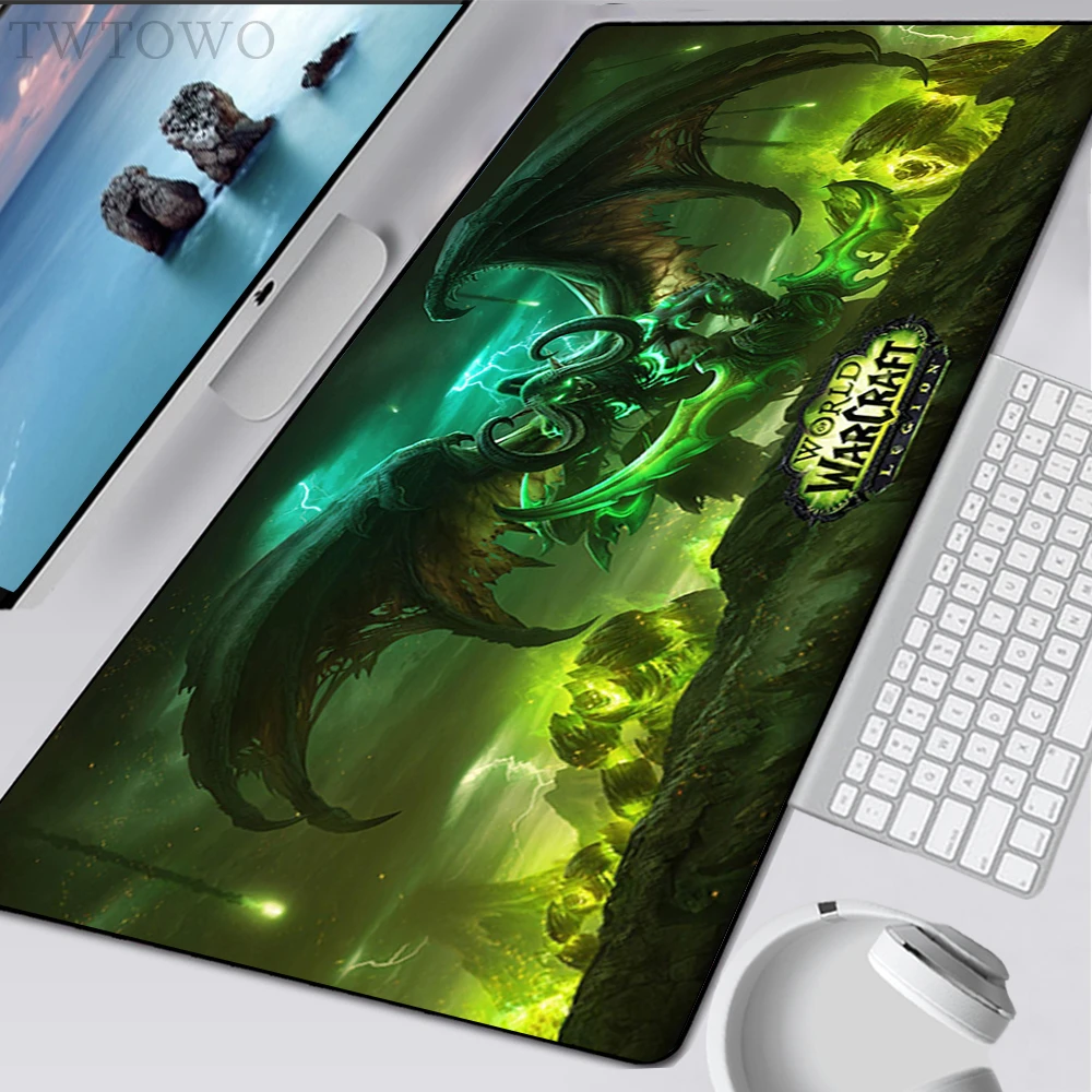 

World of Warcraft Illidan Mousepad Home New XXL MousePads Desk Mats Soft Natural Rubber Gamer Laptop Mice Pad Mouse Mat