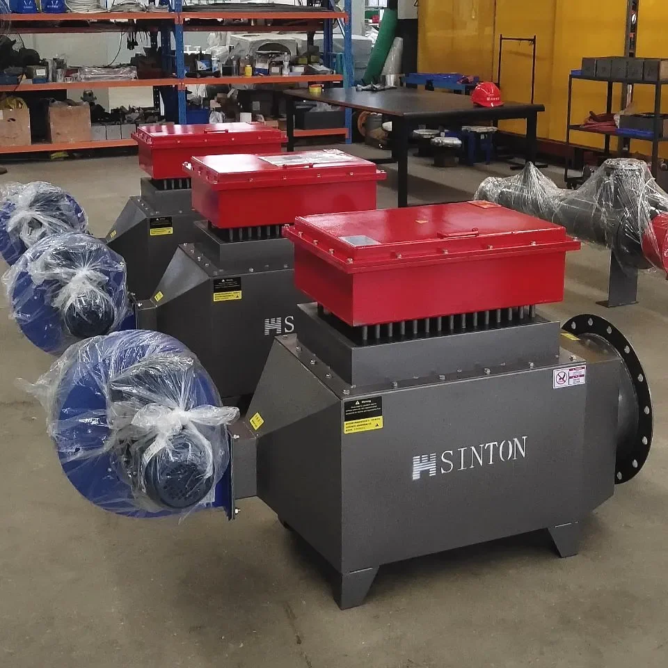 SINTON 380 В промышленный электрический нагреватель 20 кВт воздуховодовой с