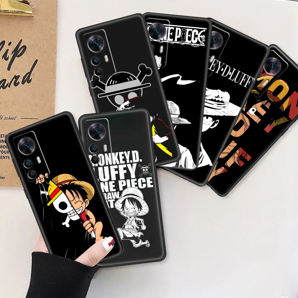 

Anime O-nes Pieces Dark Phone Case For Xiaomi Mi 13 12X 12 11 11T 11i 10T 10 Pro Lite Ultra 5G 9T 8 A3 Black Cover