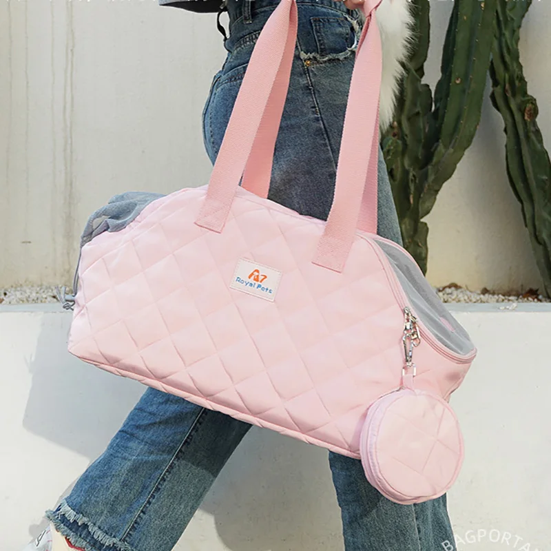 

Переноска для собак и кошек, воздухопроницаемая вместительная сумка на плечо, складные аксессуары для собак