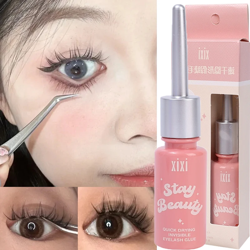 Водостойкие ресницы клей для наращивания стойкие черный белый быстросохнущий не