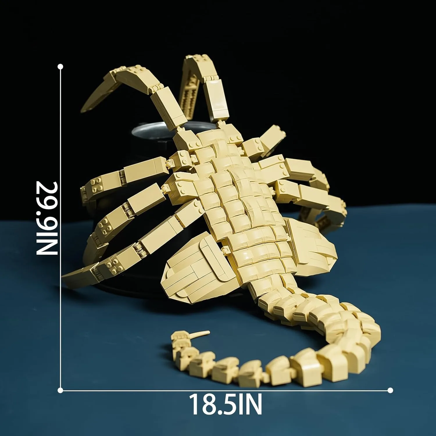 Xenomorph Facehugger Фигурка Строительные блоки Aliened Face HuggerRobot Крутые игрушки ужасов на