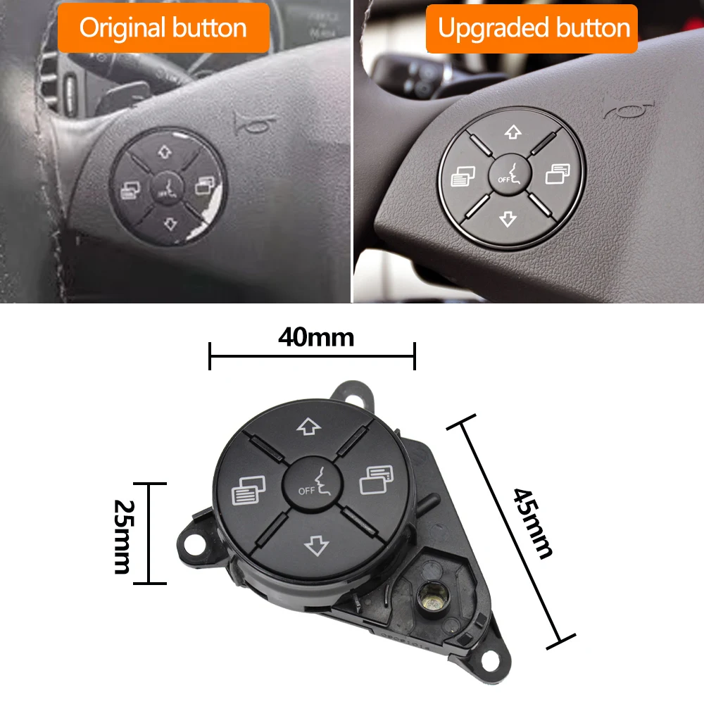 Автомобильный переключатель рулевого колеса комплект кнопок управления