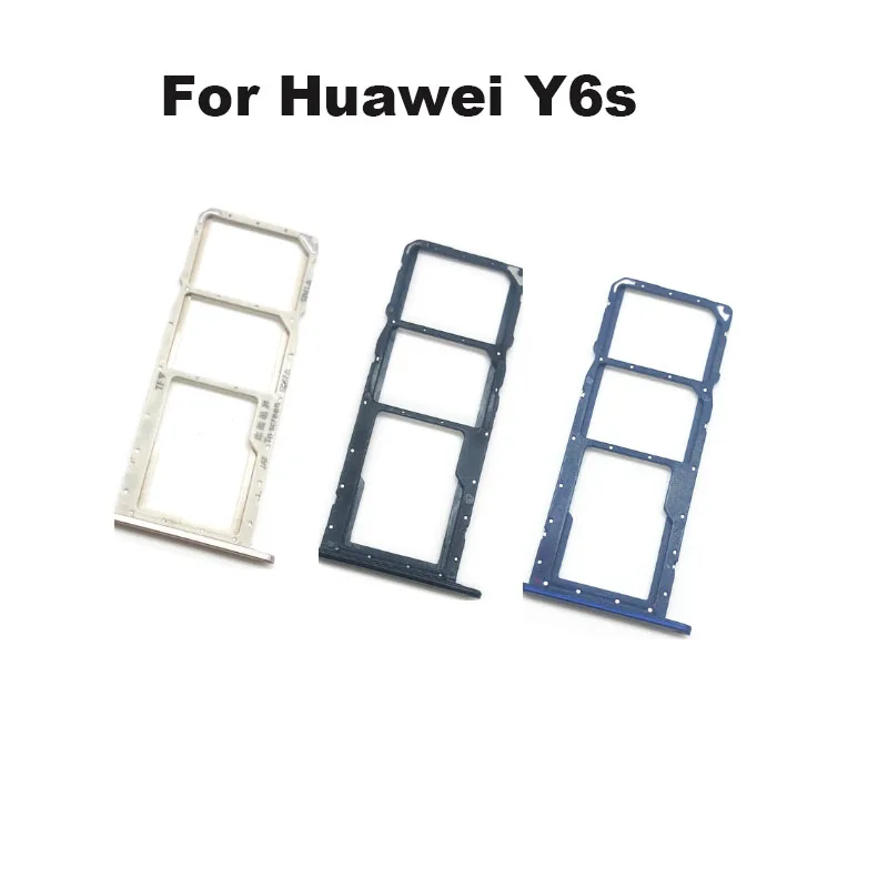 Новинка для Huawei P Smart 2021 Y7A Y9S Y6S держатель слота Sim-карты гнездо адаптер соединитель