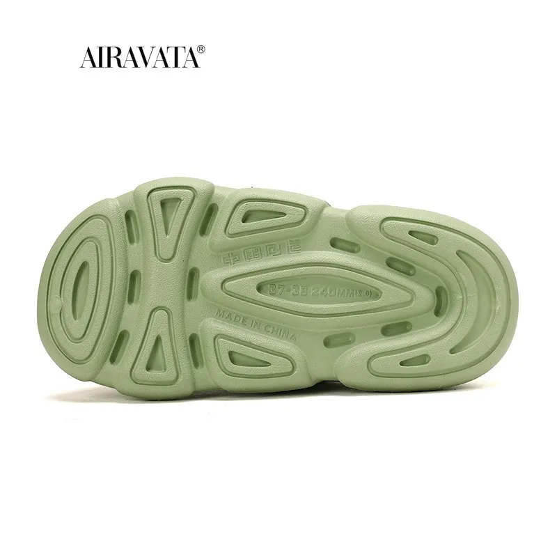 Women Men Platform Sandals Summer Designer Slippers Wedges Luxury Sandals Outdoor Clogs Beach Slippers Quick-Drying