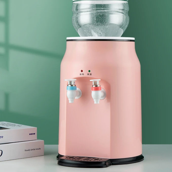 

Small desktop household cooling and hot water dispenser vertical cooling and hot mini dormitory desktop office water dispenser