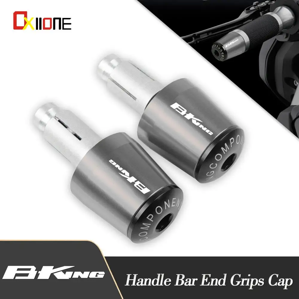 

Motorcycle Accessories Motorcycle Handle 7/8"22mm Gear Balanced Plug Slider Handle Bar End Grips Cap For SUZUKI B-KING 2018-2012
