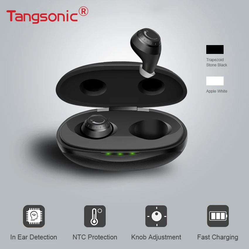 

Цифровой перезаряжаемый слуховой аппарат Tangsonic для глухих мужчин, для взрослых и пожилых людей, усилитель звука, шумоподавление
